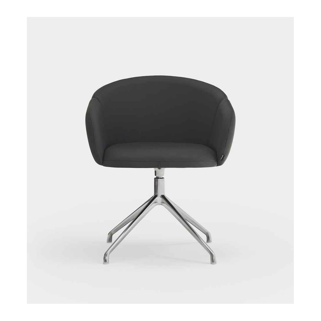 ADD PU SILVER otočná židle... 2