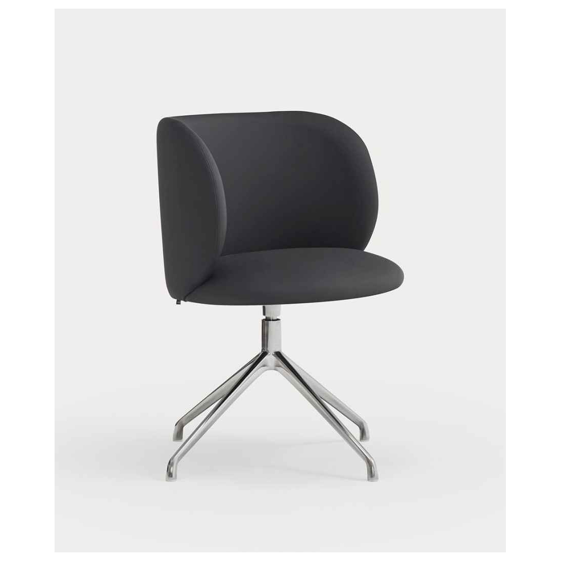 MOGI PU SILVER otočné sedadlo