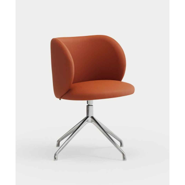 MOGI PU SILVER otočné sedadlo