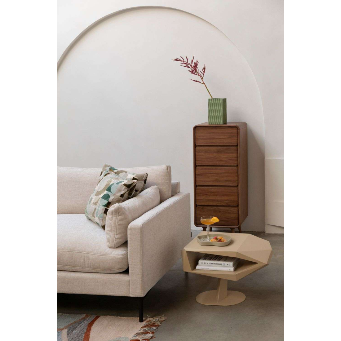ZUIVER NORTH příruční stolek 2