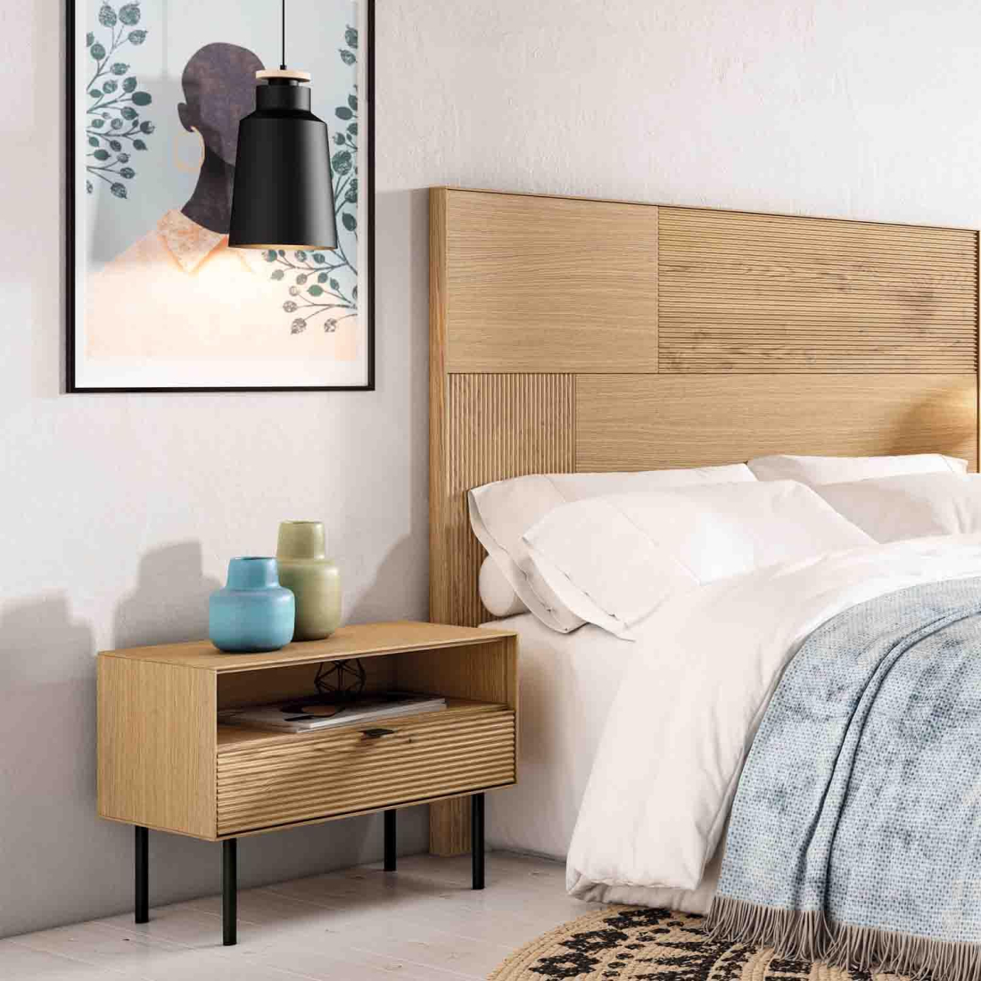 TULSA LOW noční stolek 2