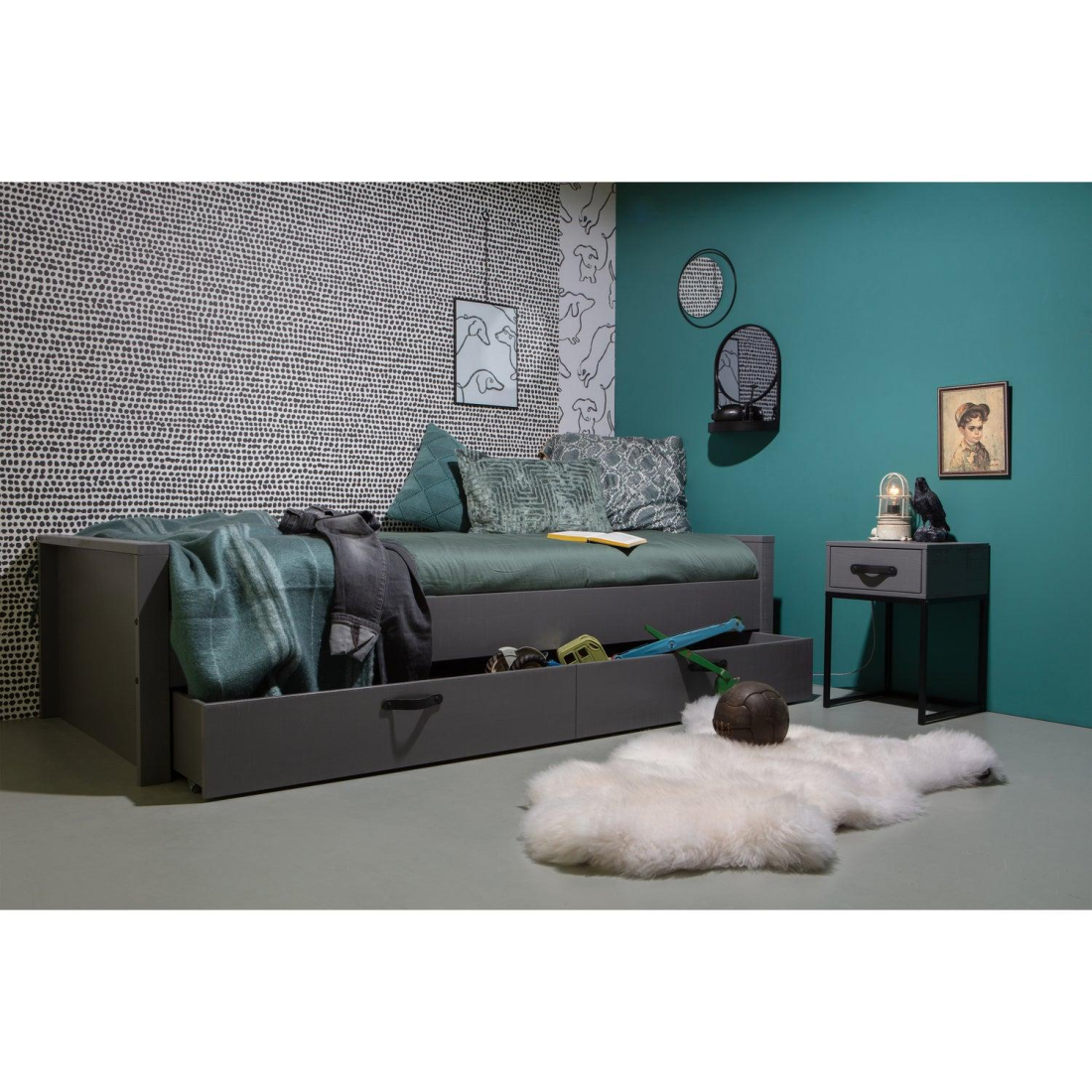 MORRIS zásuvka na postel 2