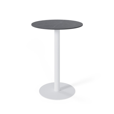 LYA WHITE barový stůl