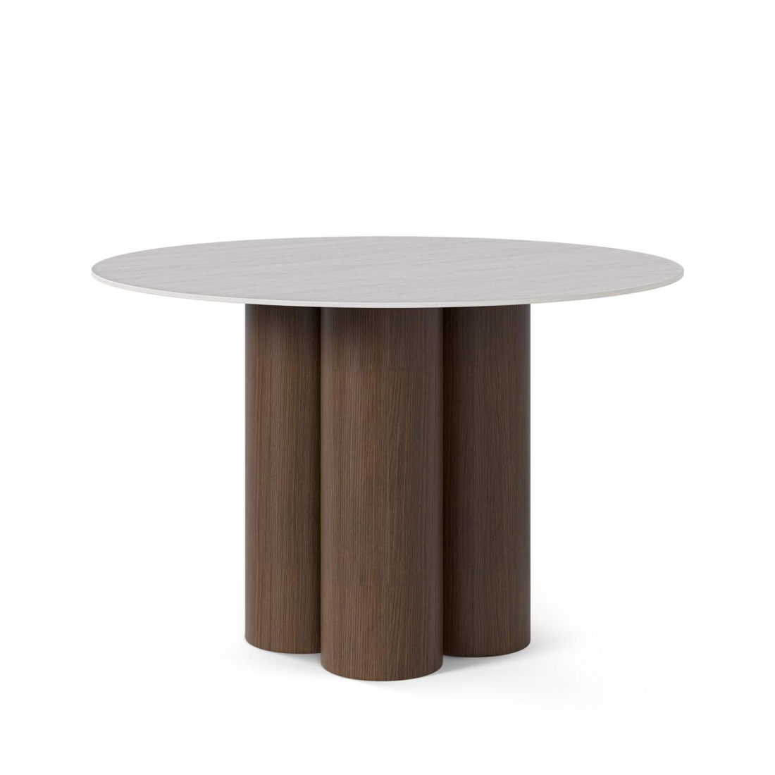 TRACY ROUND WALNUT 120...
