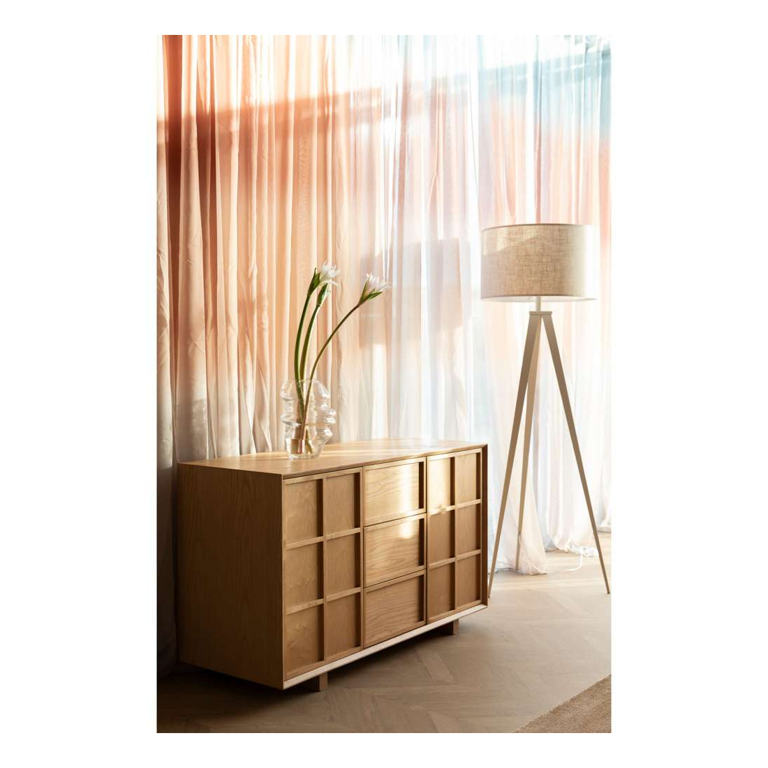 ZUIVER RASTER HIGH komoda 2