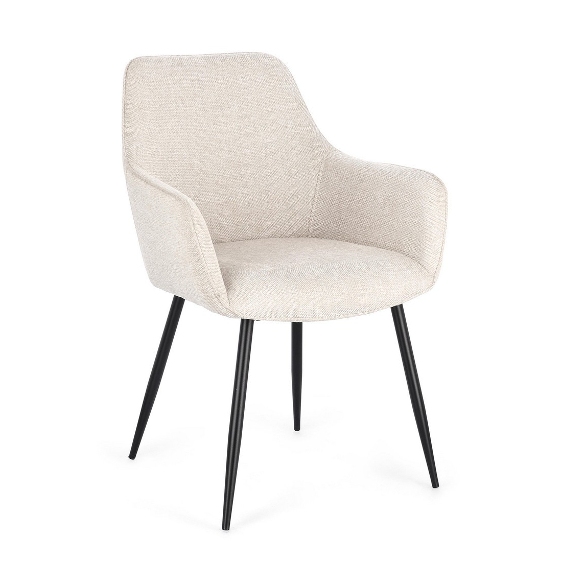 KORA čalouněná béžová židle