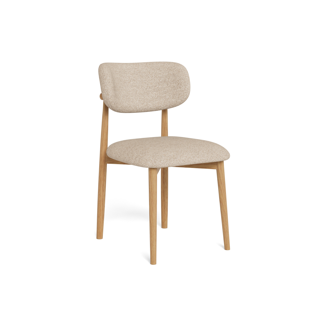 LONSA židle s dubovýma nohama