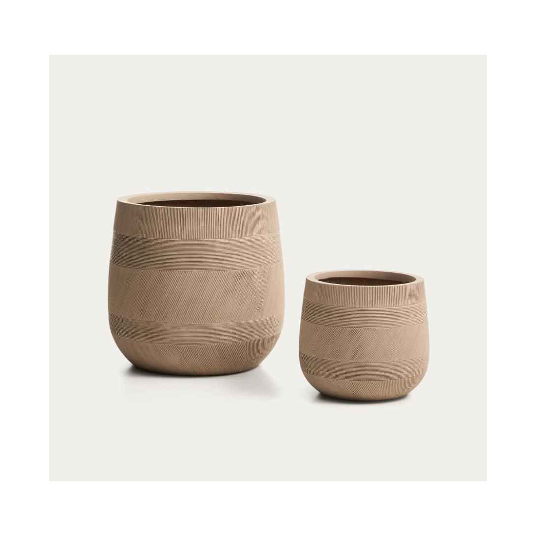 TIVAL 2 sady dvou květináčů