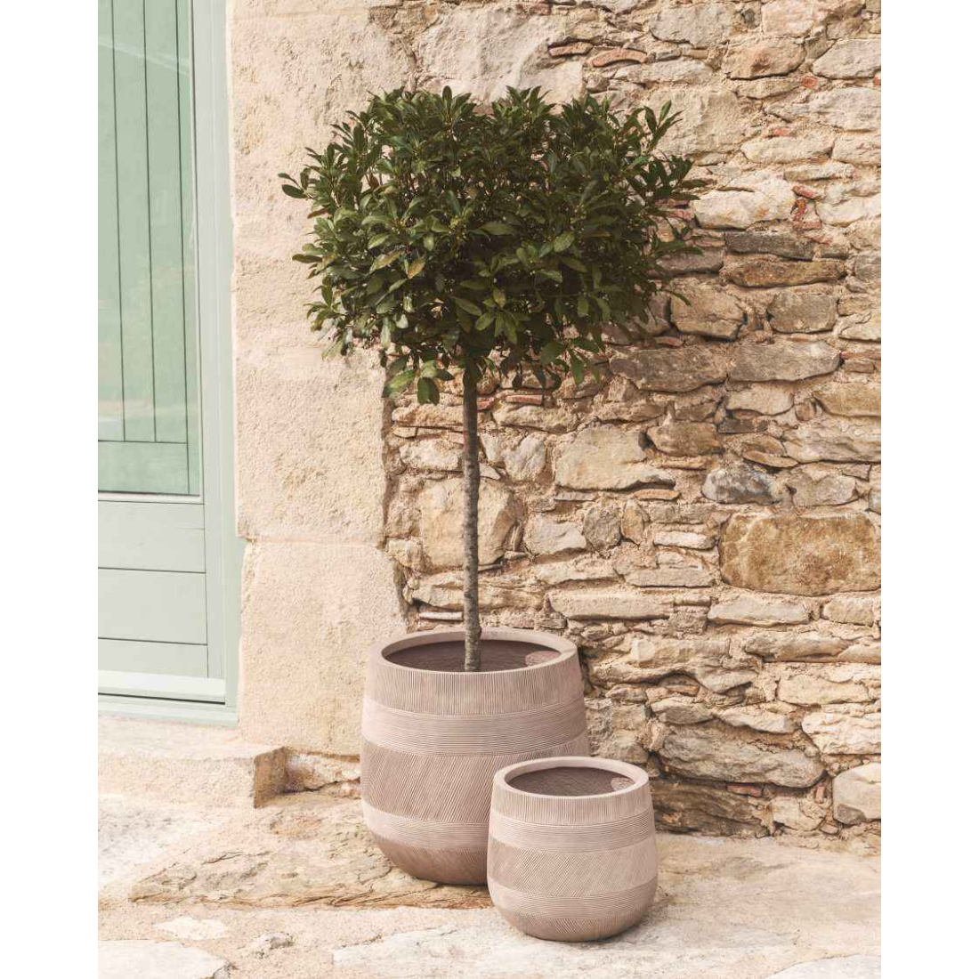 TIVAL 2 sady dvou květináčů 2