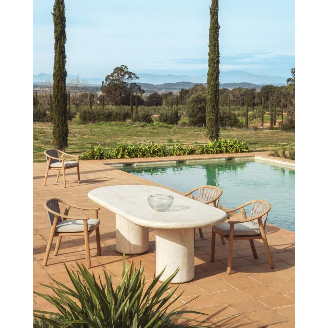 DRASI OVAL zahradní stůl 2