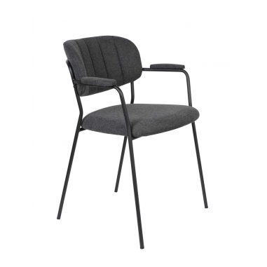 WLL JOLIEN ARMCHAIR BLACK židle