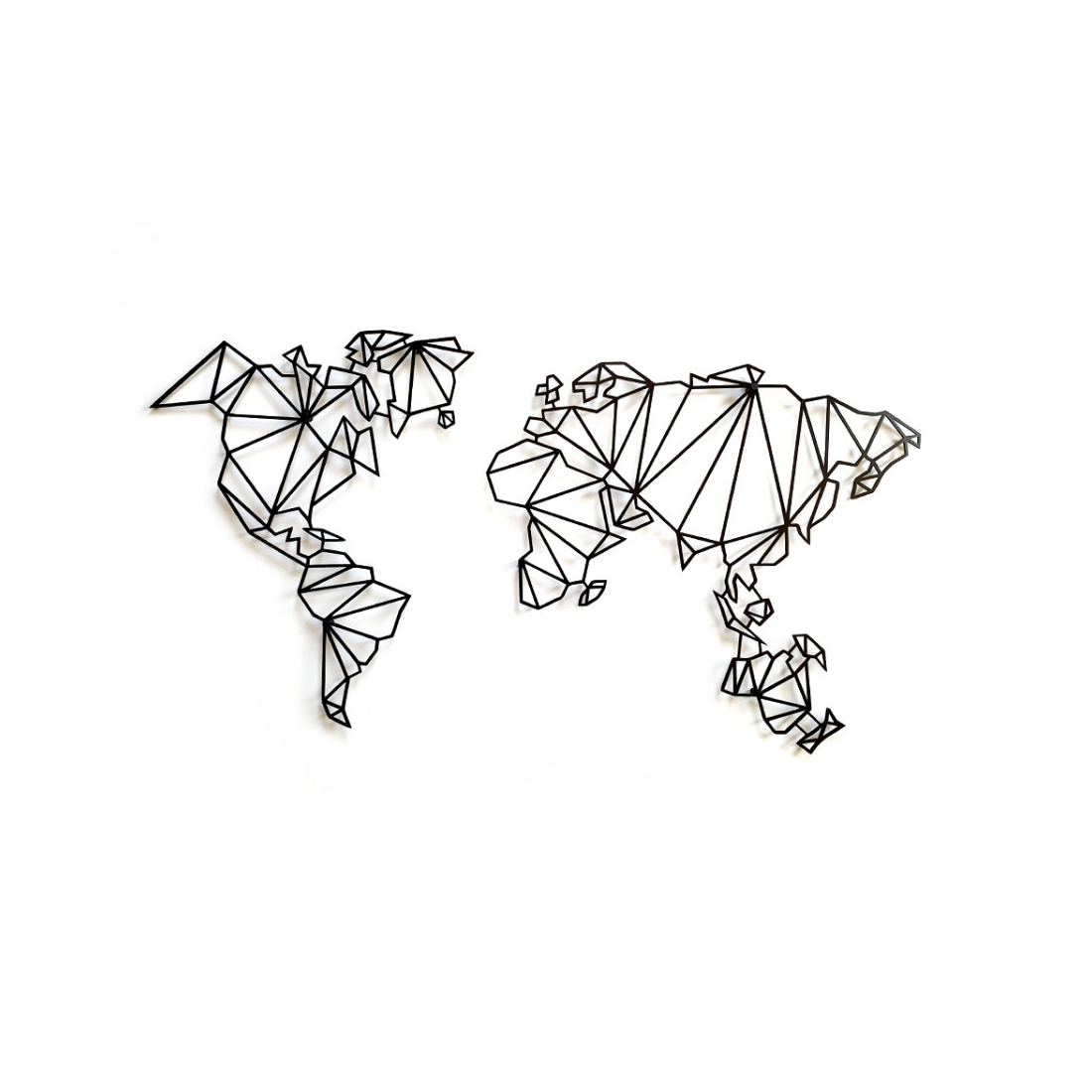 WORLD MAP GEO dekorace