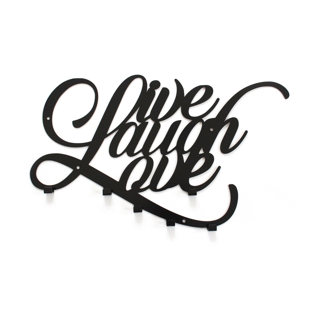 LIVE LOVE LAUGH vešiak