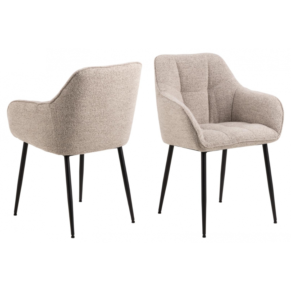 BRENDA jídelní béžová židle