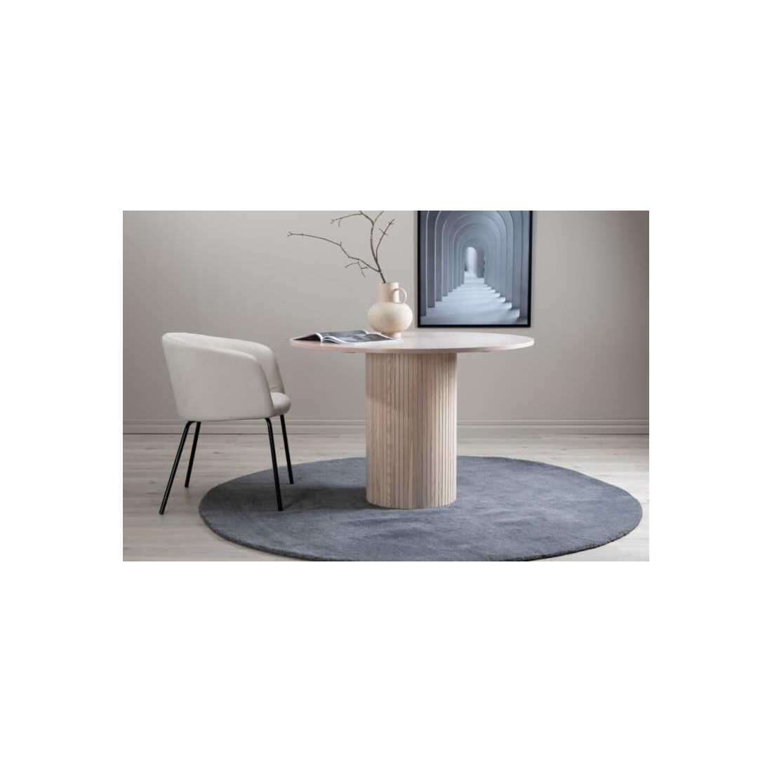 BIANCA ROUND jídelní stůl 2