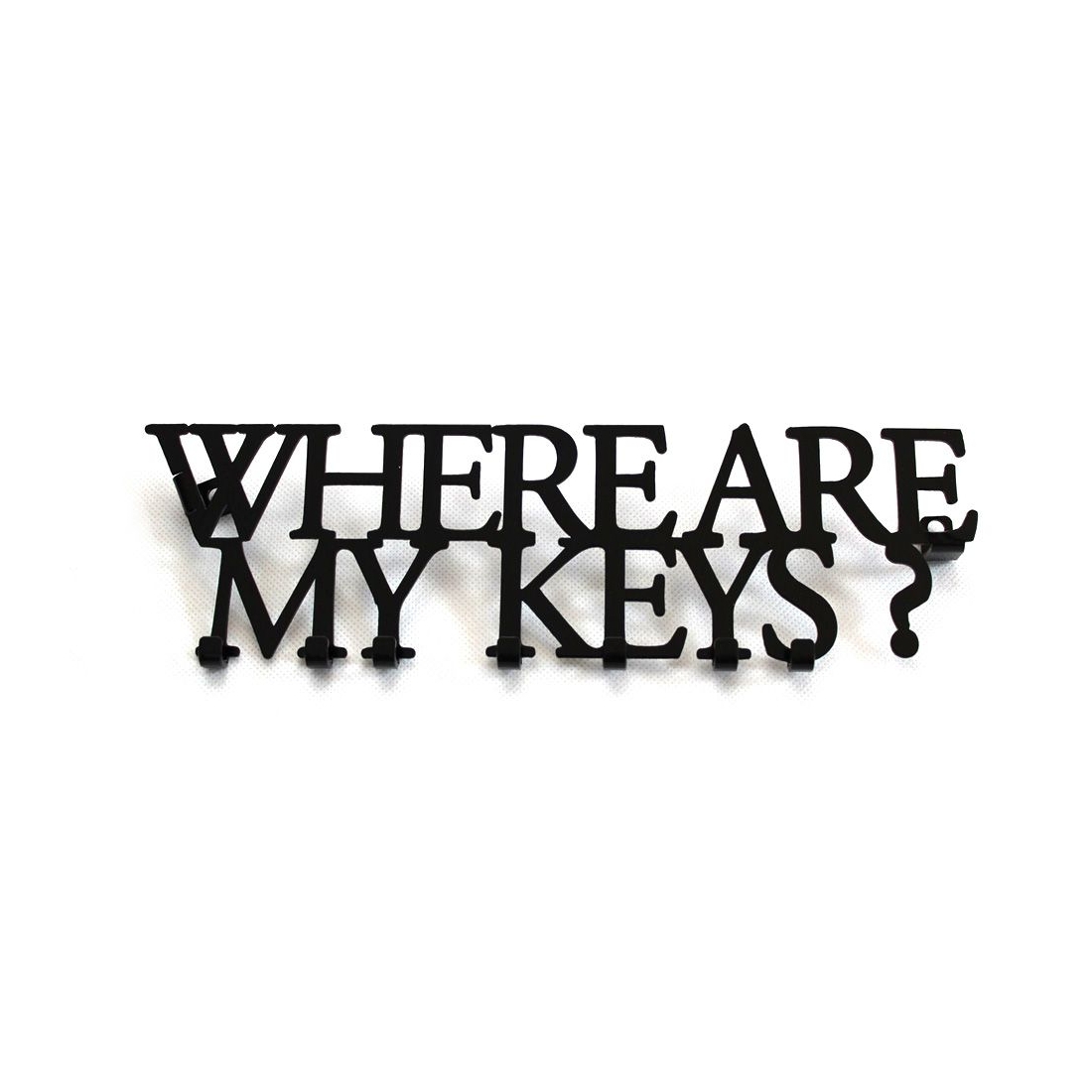 WHERE ARE MY KEYS věšák