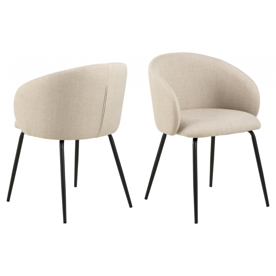 ELENA jídelní béžová židle