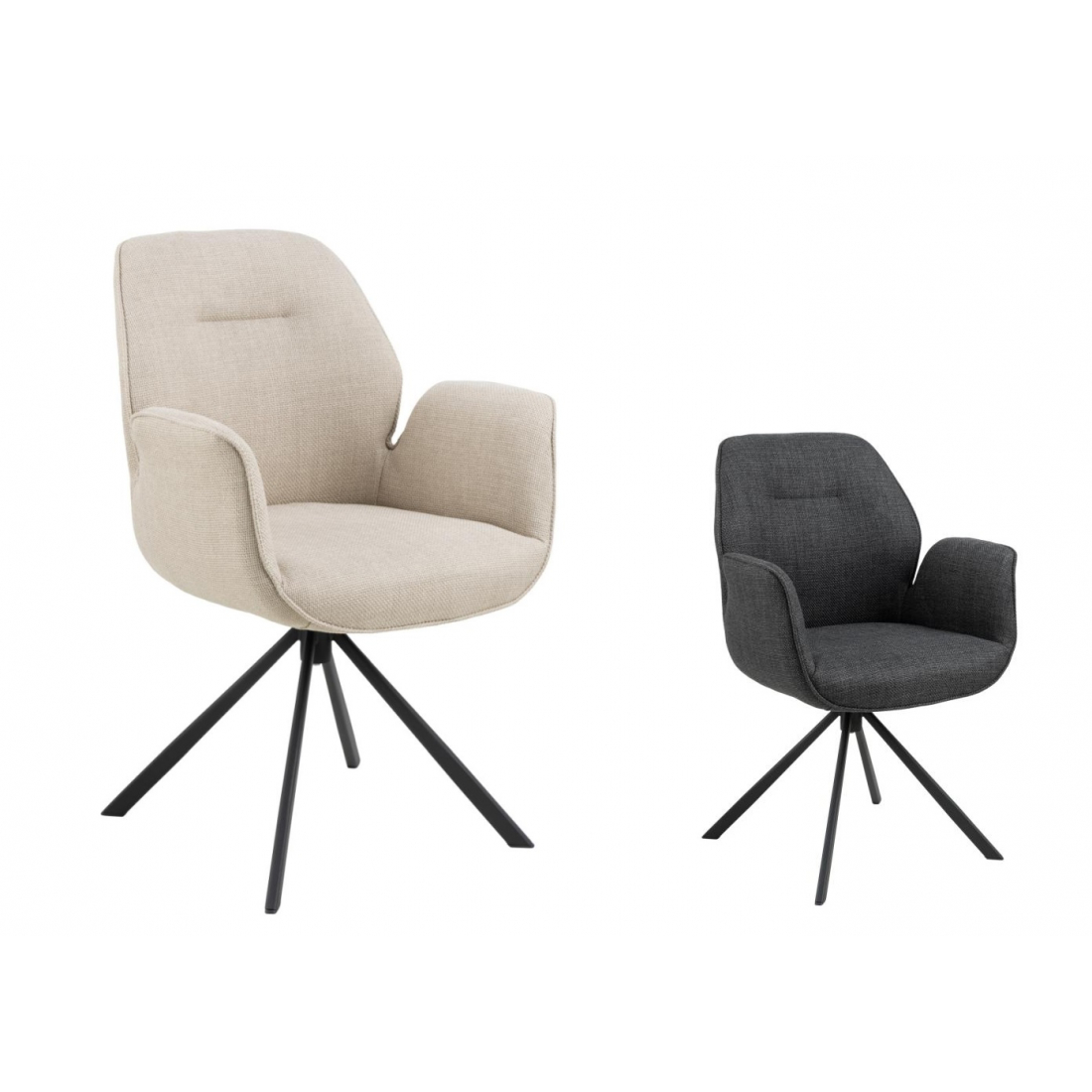 AURA jídelní otočná židle