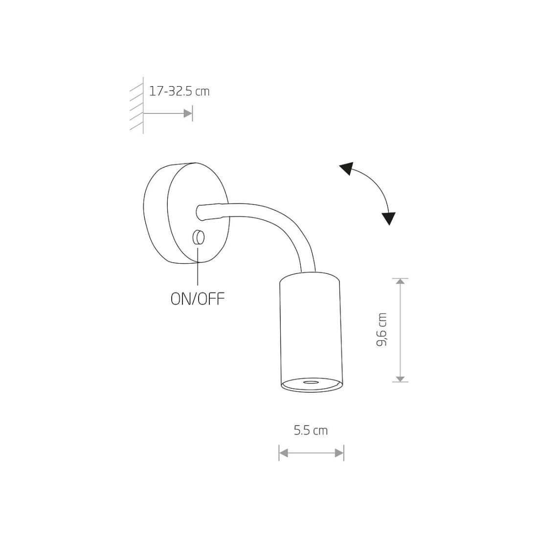 EYE FLEX nástěnná lampa 2