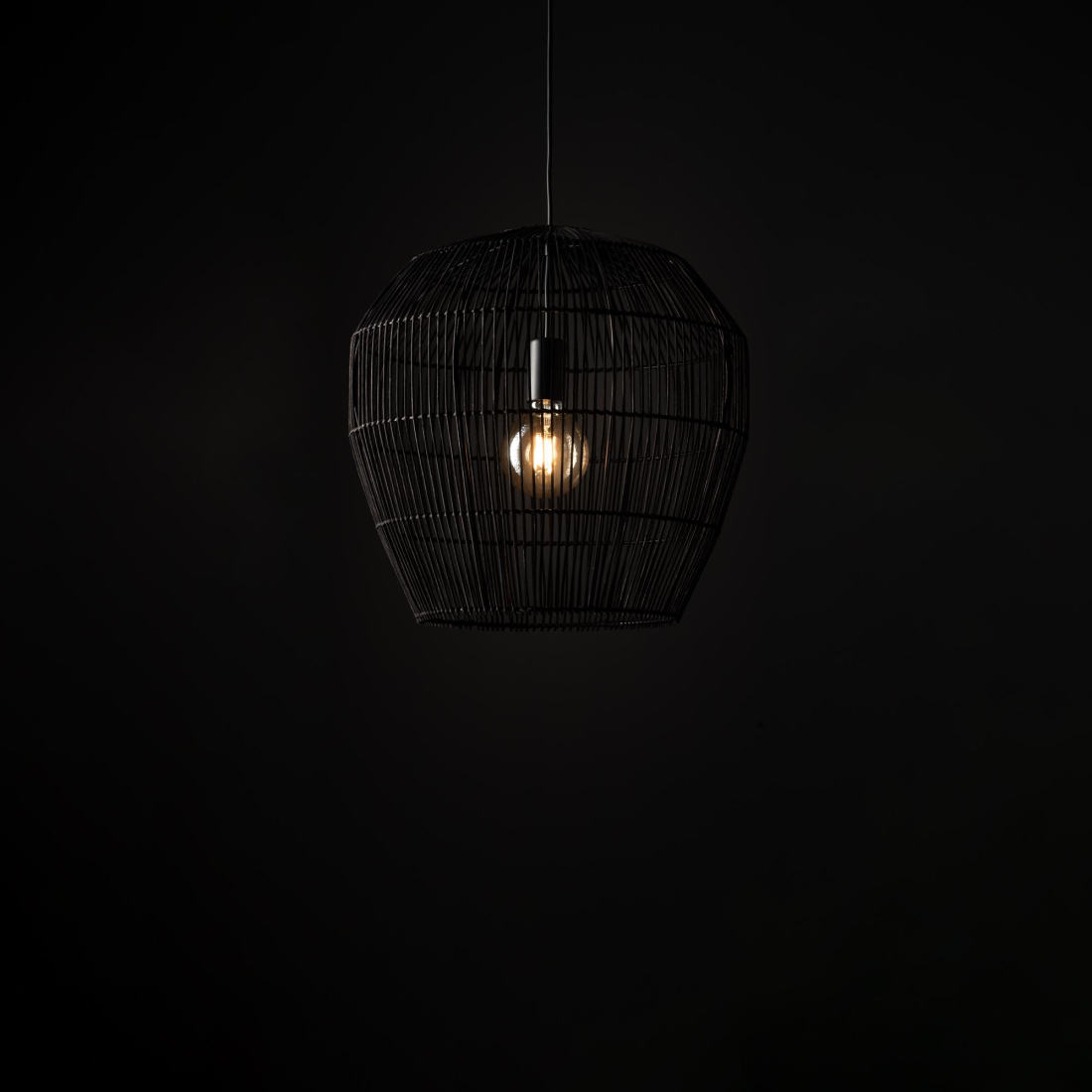 HAITI BLACK visící lampa 2