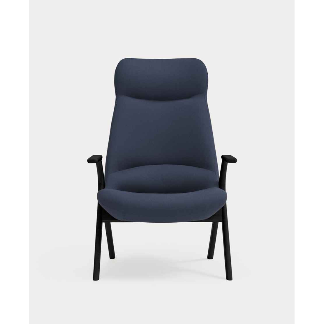 DINS HIGH WOOD BLACK křeslo 2